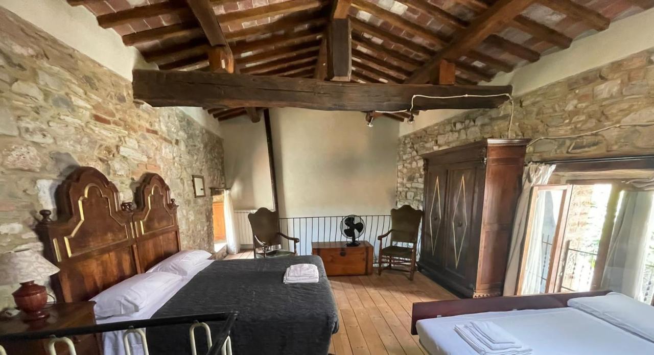 Appartamento Casa Torre Sinibaldi a Montieri Esterno foto